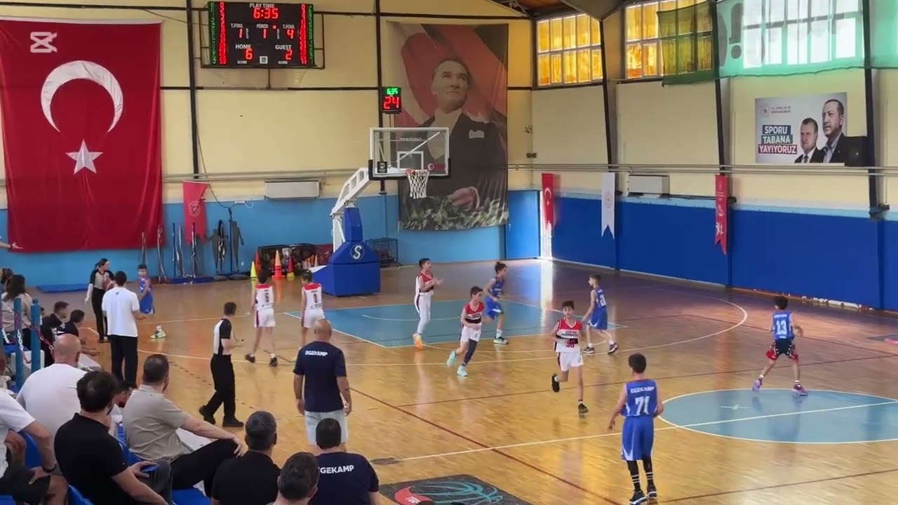 EGEKAMP SK İLE DEMİR AMİRELLER SK U11 LİG MAÇI