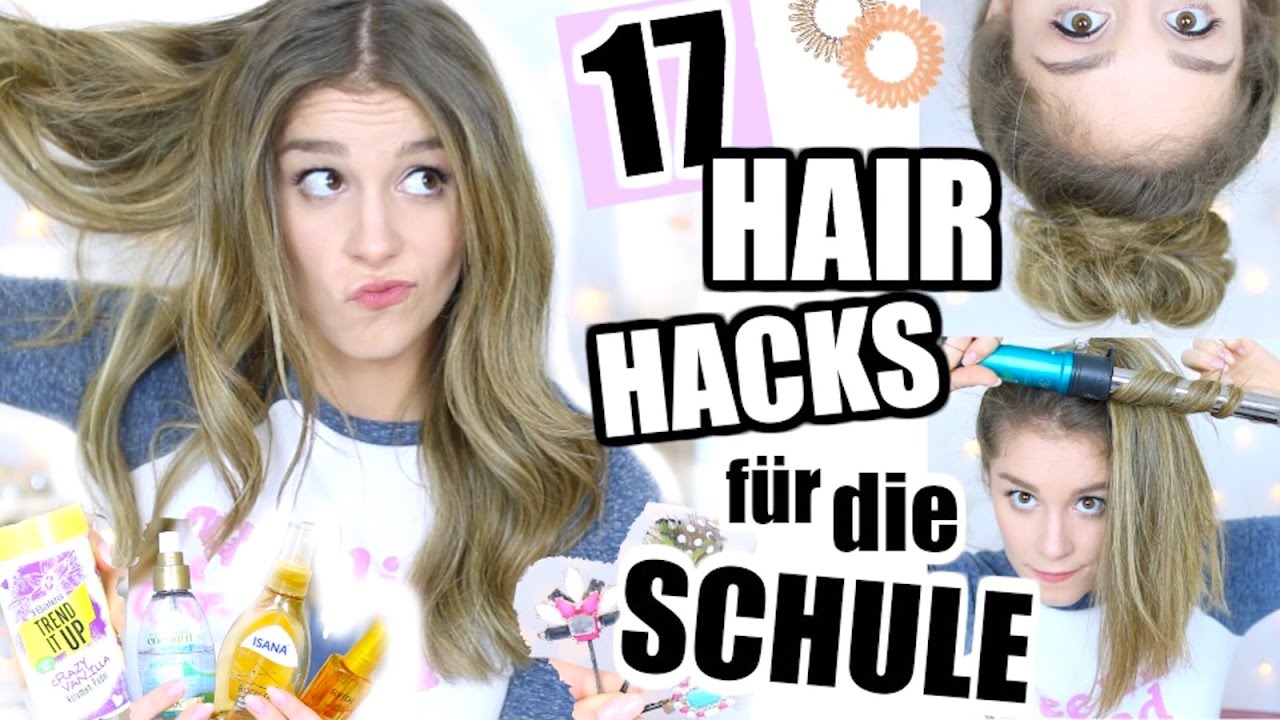17 HAAR & FRISUREN TIPPS für SCHÜLER und ANFÄNGER ♡ BarbieLovesLipsticks