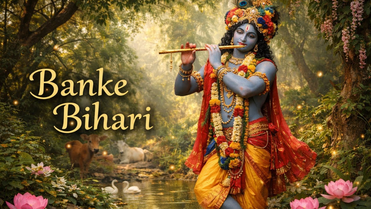 Vrindavan Ke Banke Bihari | Soulful Krishna Bhajan | Heart Touching Devotional Song