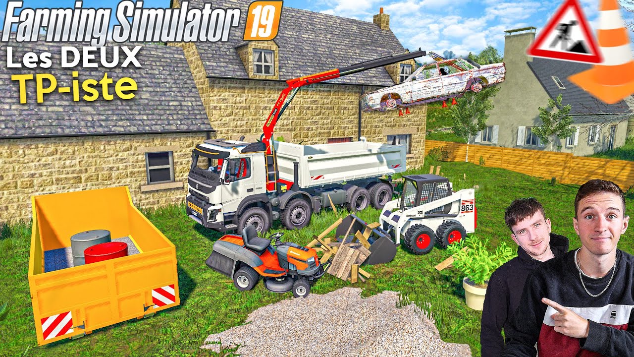 NETTOYAGE DE JARDIN ABANDONNÉE ! Les deux TP iste ! #1