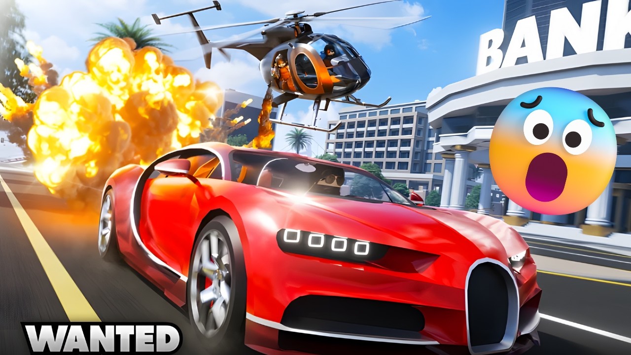 DAY 10. TARGET 10,00000$  MONEY COLLECT, ROBLOX WANTED GAME, #car #roblox #viral.