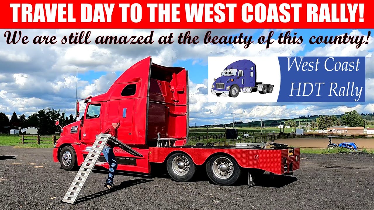 Travel Day 🚚 \\ HDT West Coast Rally! \\ Full Time RV