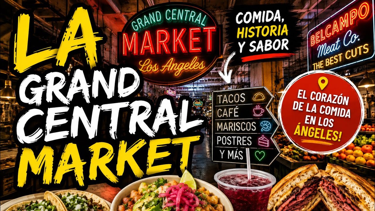 Experimenta una aventura gastronómica en el centro de la ciudad de LOS ÁNGELES #la28 #travel #usa