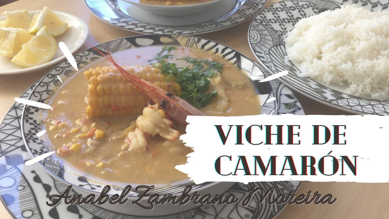 VICHE DE CAMARON #RecetaManabita  #ComidaTípica 😋