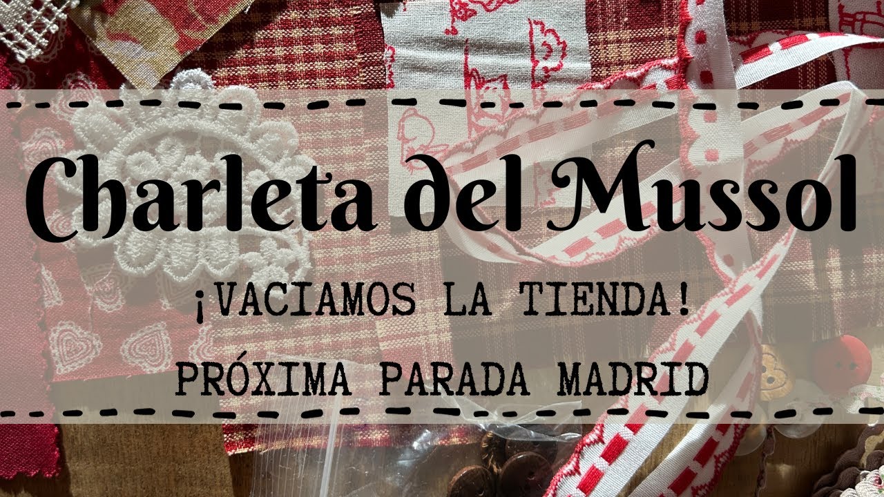 ¡Destino: Madrid! Mi Equipaje Especial para la Feria de Patchwork 🛍️