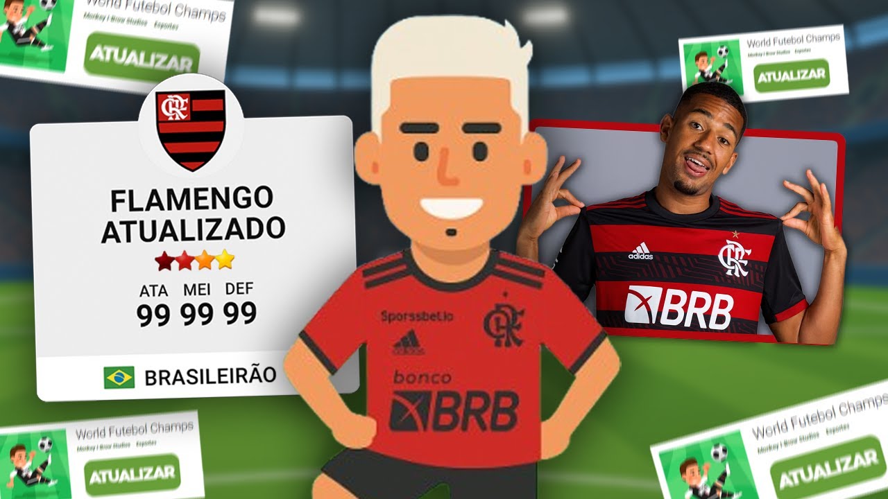 SUPER FLAMENGO ATUALIZADO NO WORLD SOCCER CHAMPS