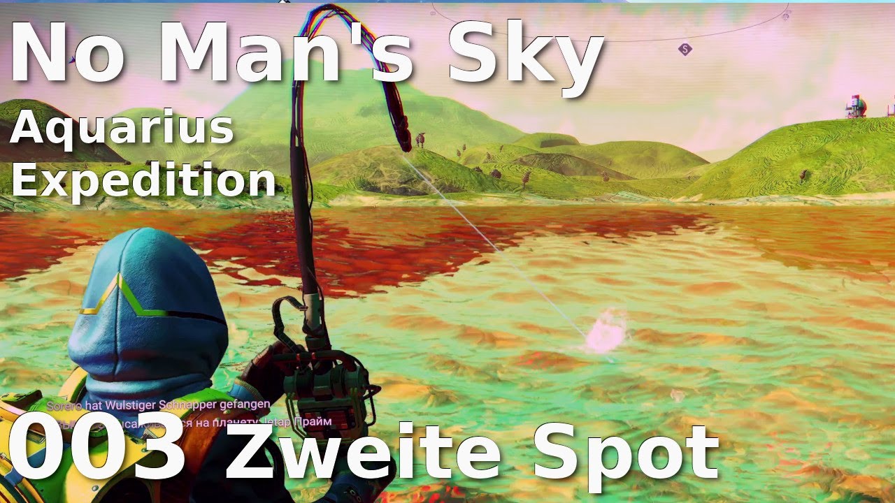 No Man's Sky - 003 - Aquarius Expedition 2024 - Der zweite Angel-Spot - deutsch/german