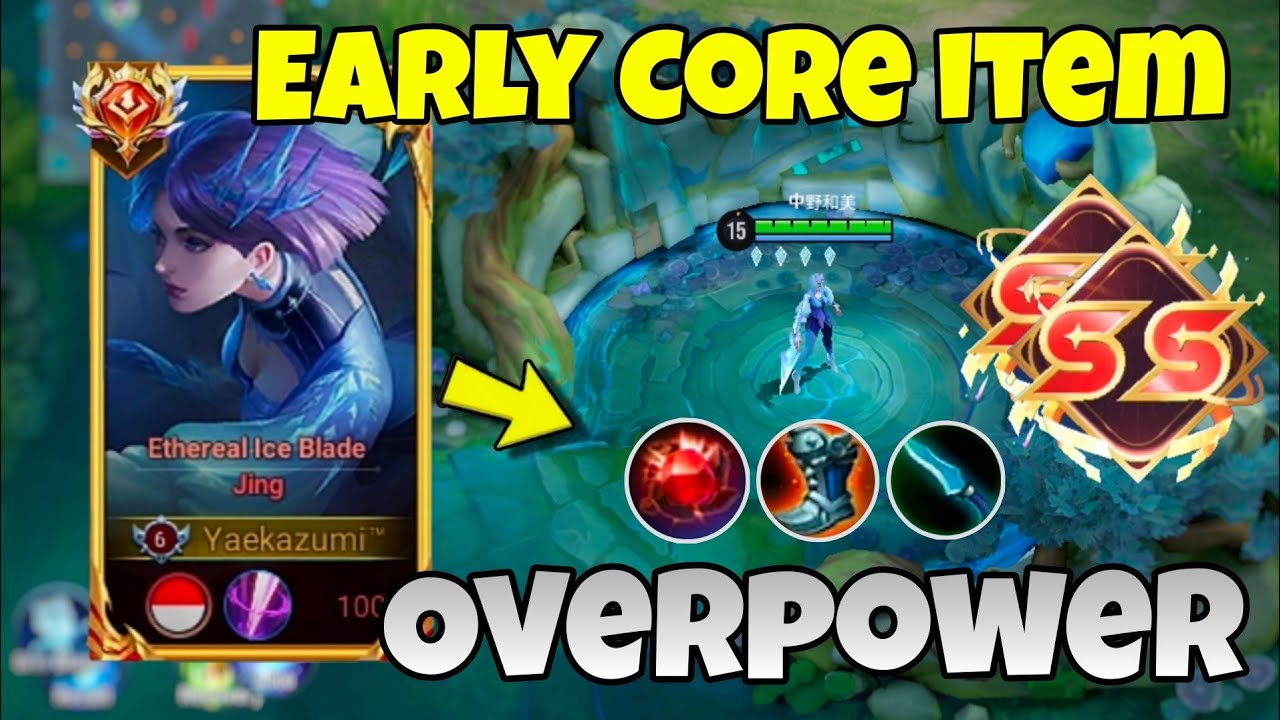 I FINALLY FOUND PERFECT BUILD FOR JING!!🔥NEW EARLY ITEM JING IS TOO BROKEN💀 ( recomended build) 