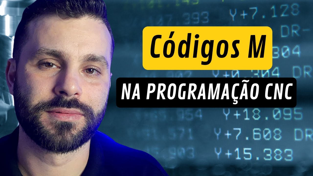 C&oacute;digos M mais usados na programa&ccedil;&atilde;o CNC