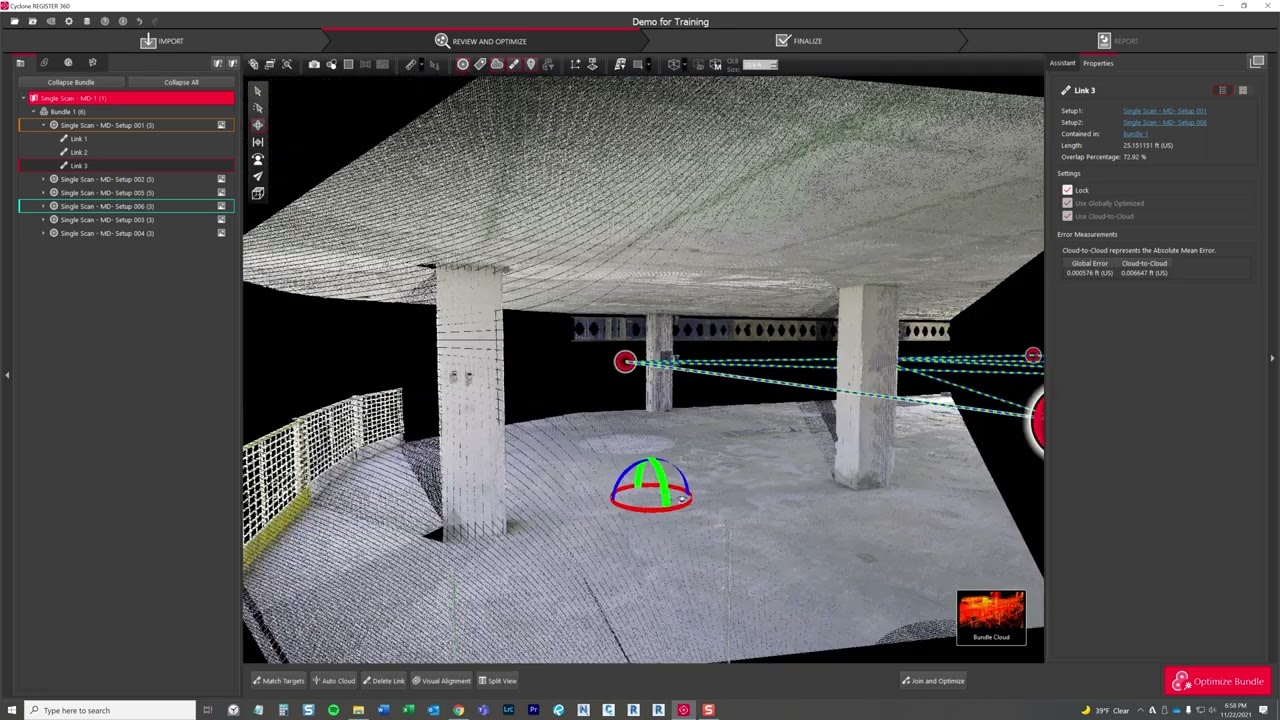 7 - Leica Register 360 - Point Cloud Cleaning and Deleting
