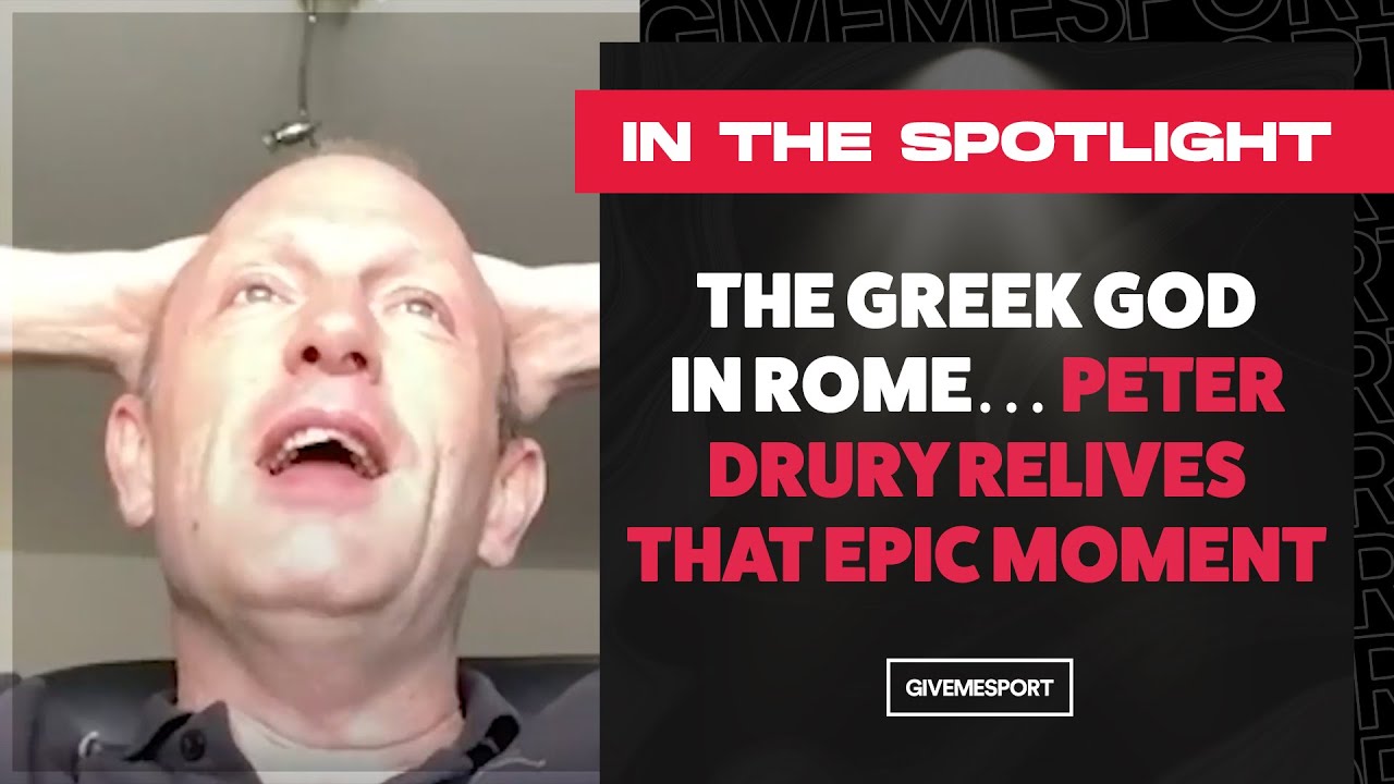The Greek God in Rome&hellip; Peter Drury Relives That Epic Moment