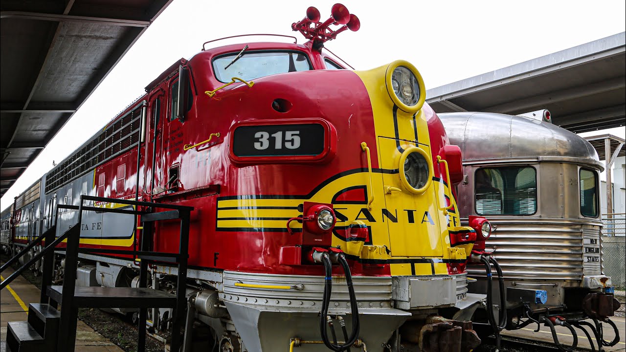 Visiting the Galveston Railroad Museum!