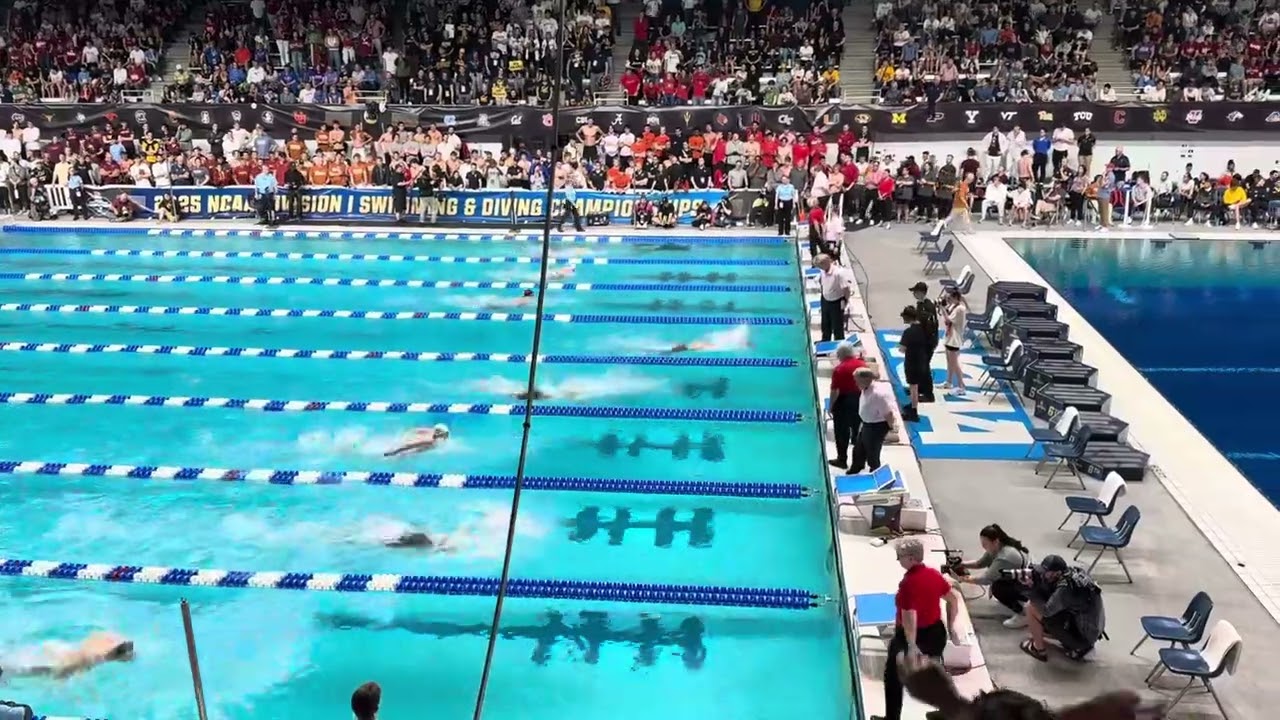 200 Butterfly | 2025 Men’s Swimming NCAA Championship | Luca Urlando - 1:36.43 (NCAA RECORD)