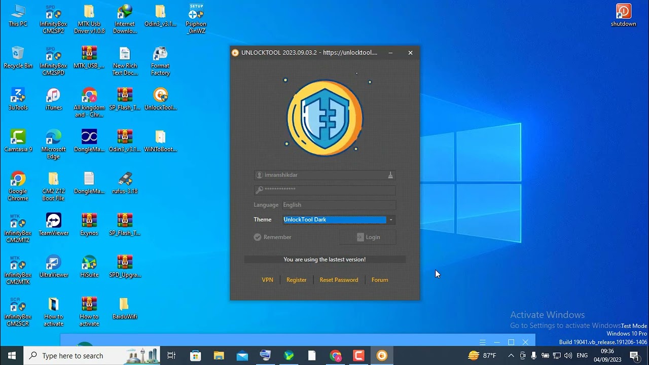 Infinix Hot 20 X6826 frp format unlock tool