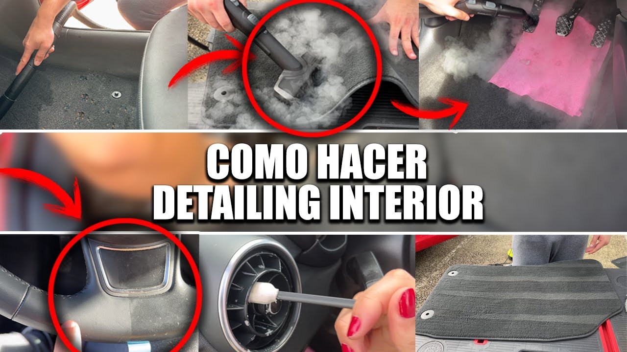 COMO hacer DETAILING INTERIOR de un COCHE PASO A PASO - Detailing Pamplona