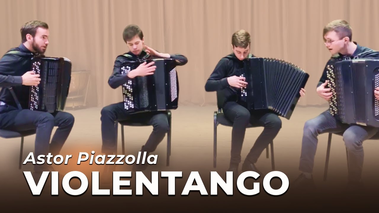 A. Piazzolla - Violentango | Квартет баяністів &laquo;Grand Classic&raquo; (Житомир)