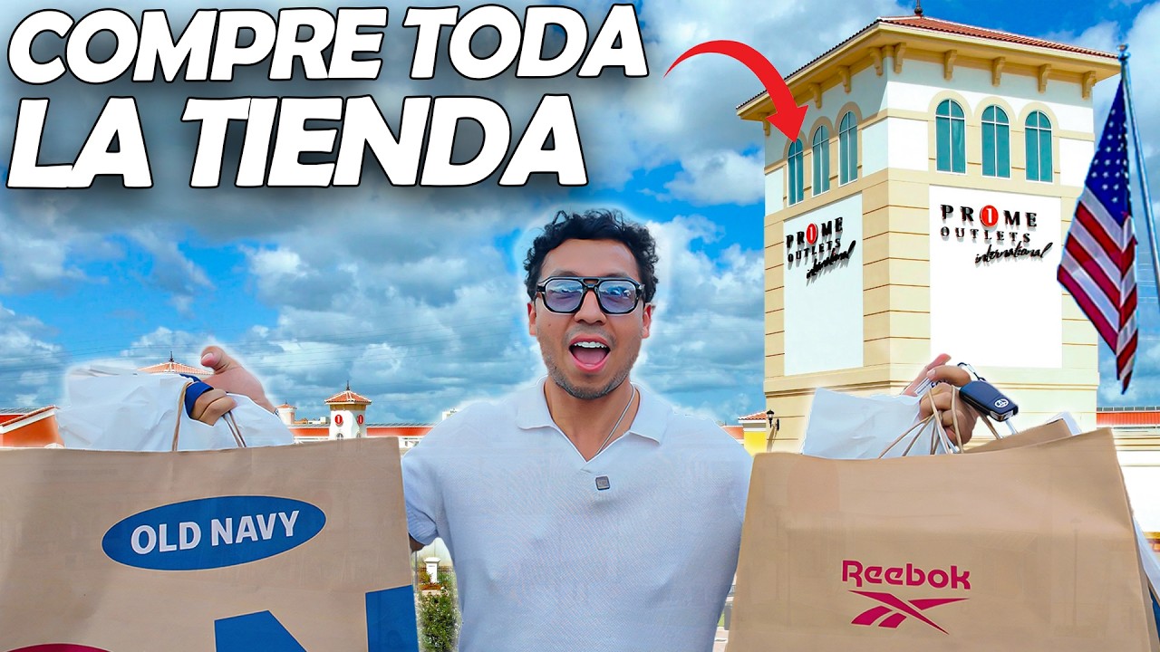 🛍️ Así se COMPRA en el OUTLET MAS GRANDE Y BARATO de Florida | Te vas a SORPRENDER😲