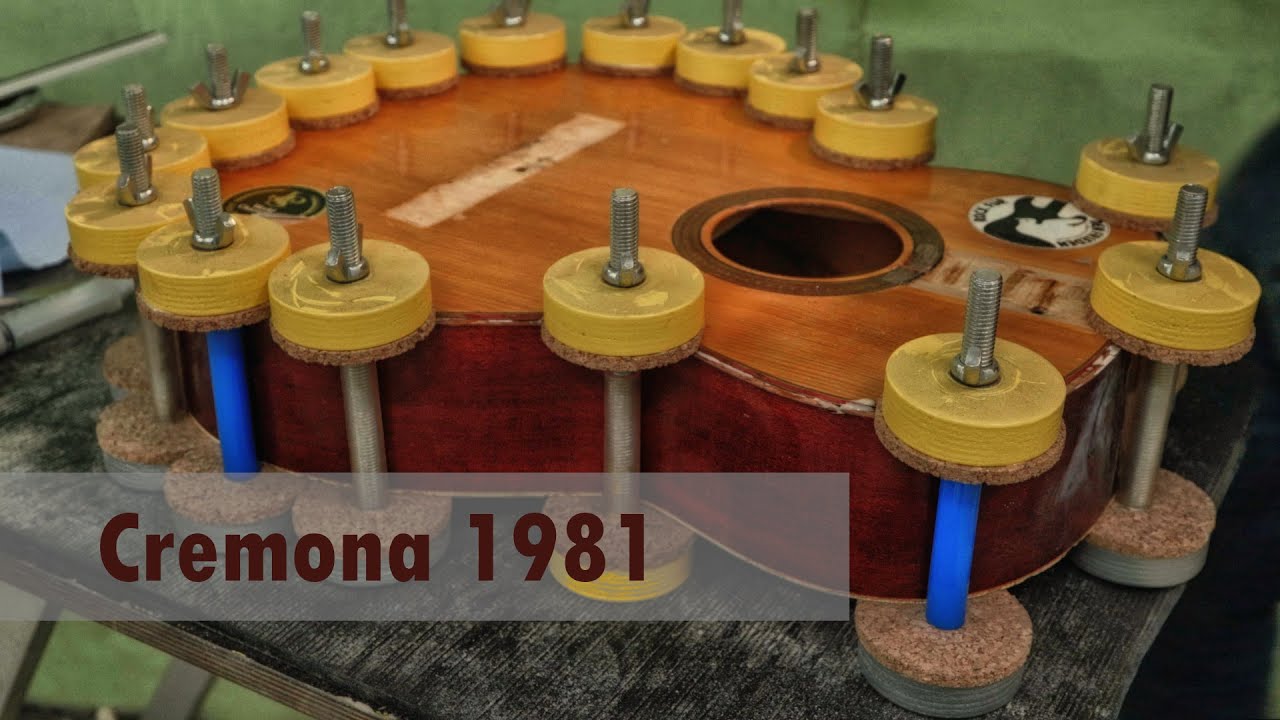 Гитара Cremona 1981 Чехословакия Капитальный ремонт из-за неправильного использования струн