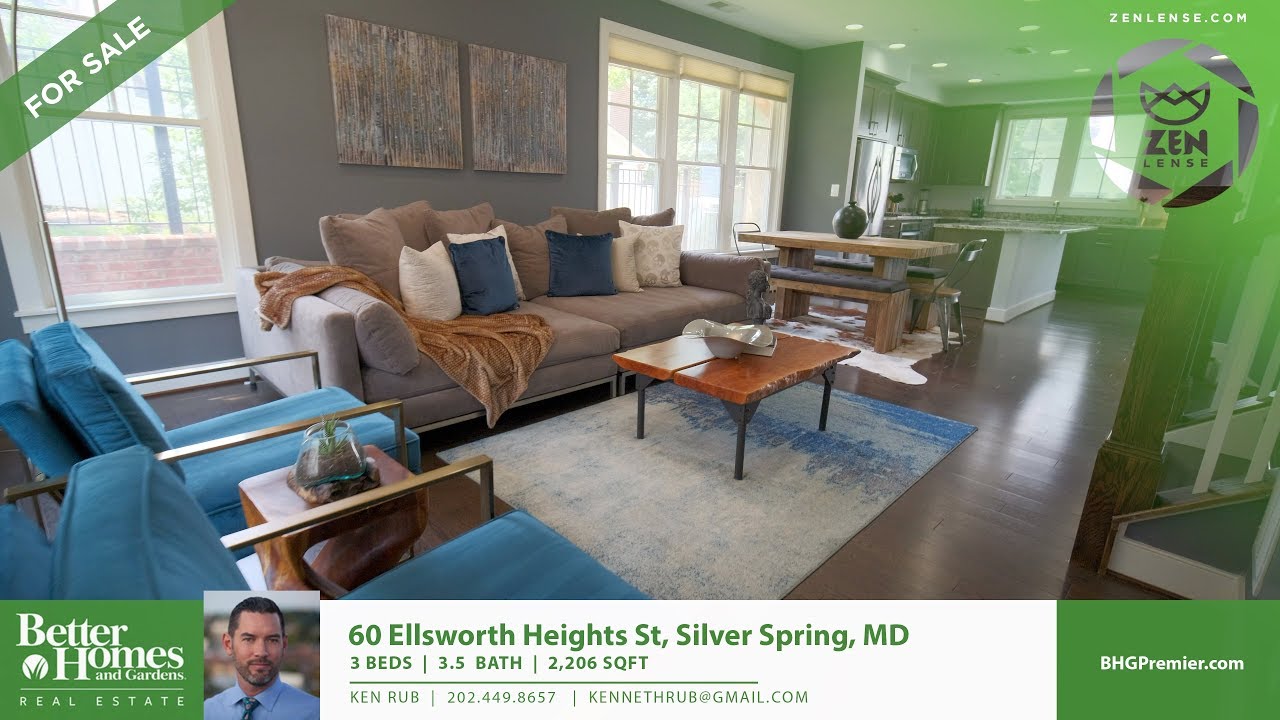 Real estate walkthrough Maryland: 60 Ellsworth Heights St, Silver Spring
