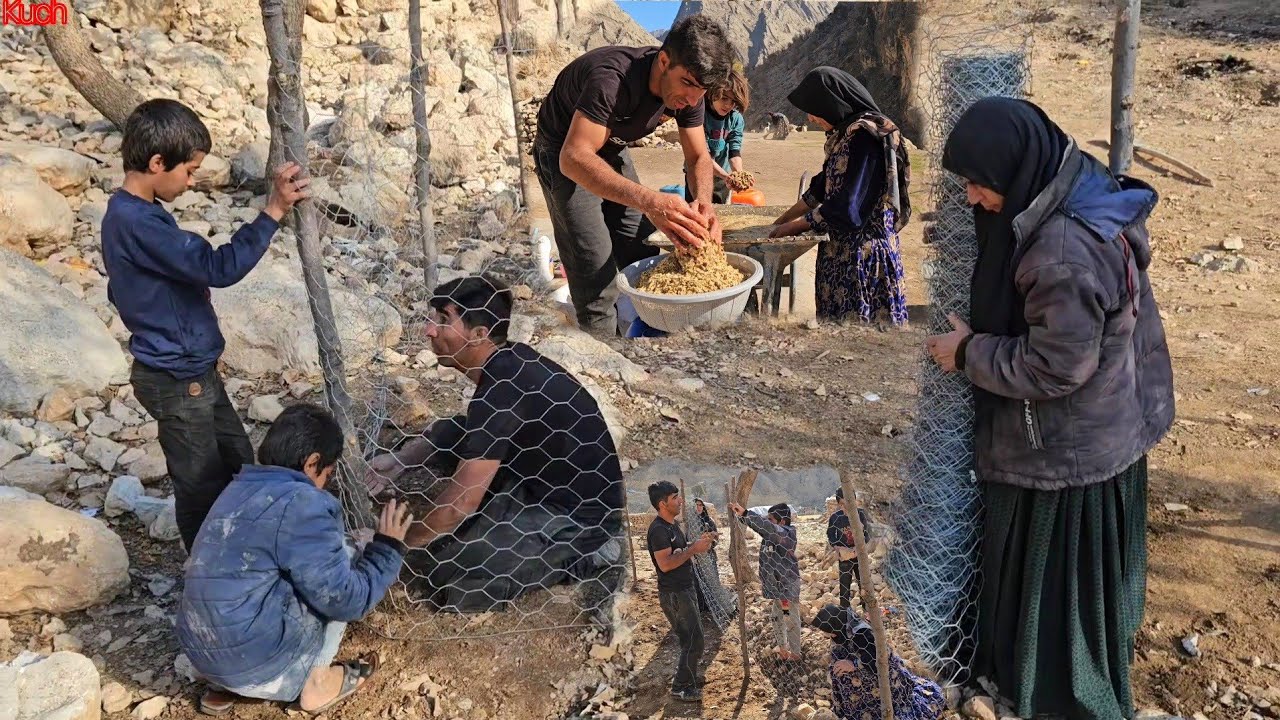he Real Life of Iranian Nomads Up CloseFrom Sunrise to Sunset | Everyday Life of a Nomadic Family