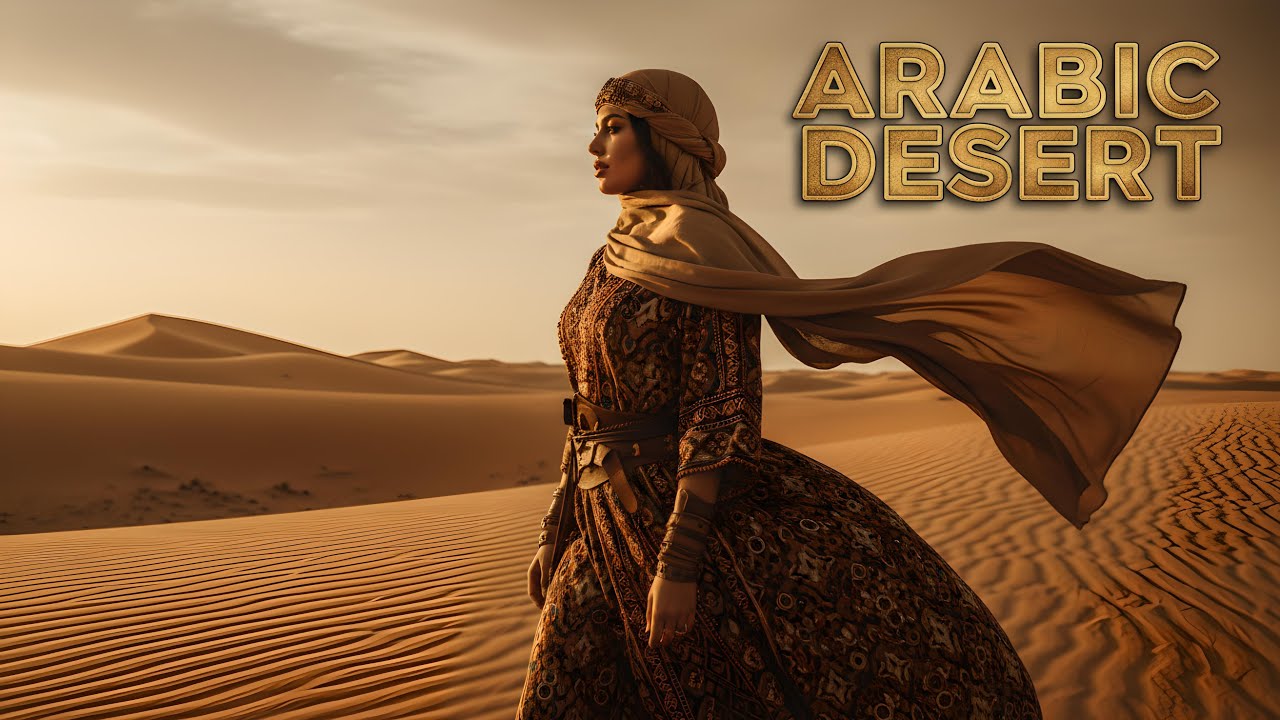 Serenity in the Sands | Arabic Pop Essence