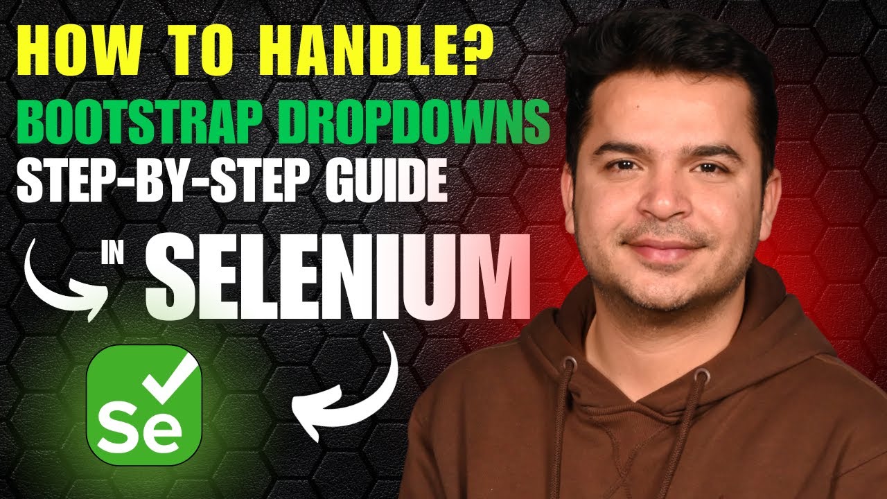 Как обрабатывать раскрывающиеся списки Bootstrap в Selenium WebDriver