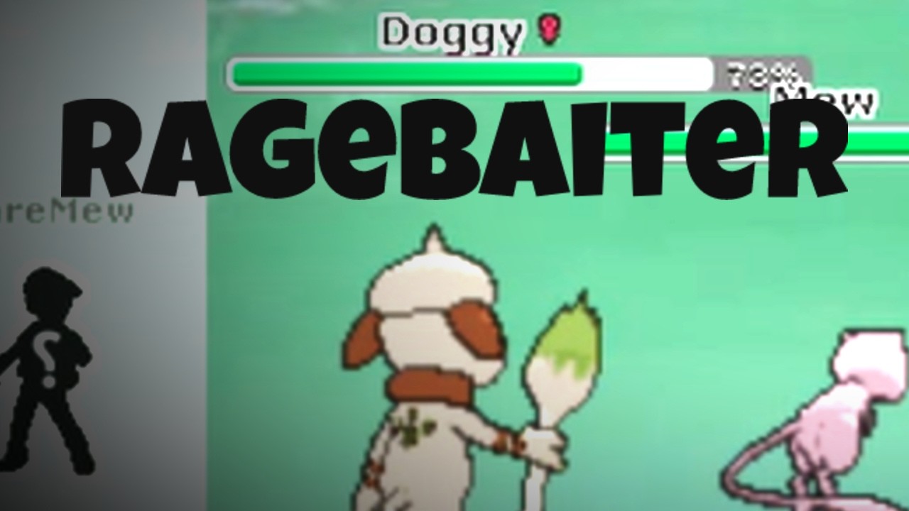 Raigbaiting People with Smeargle
