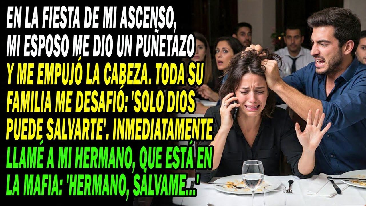 En Mi Fiesta De Ascenso🤩 Mi Marido Me Pegó😡 Su Familia Se Burló_ _Solo Dios Puede Salvarte_🤫 Llamé A