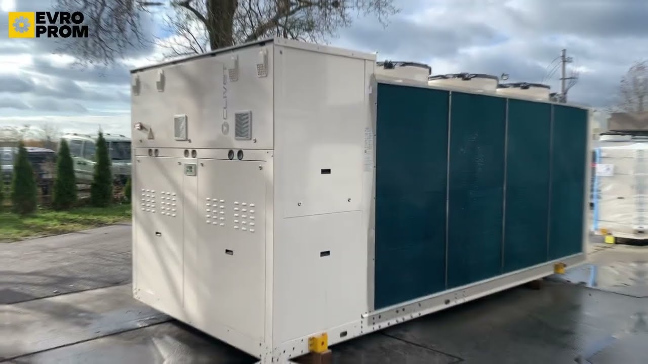 CLIVET WSAT XEM 120.4 | 330.4 kW Air-Cooled Chiller | Dual-Circuit | Shell & Tube | R410A | 2025