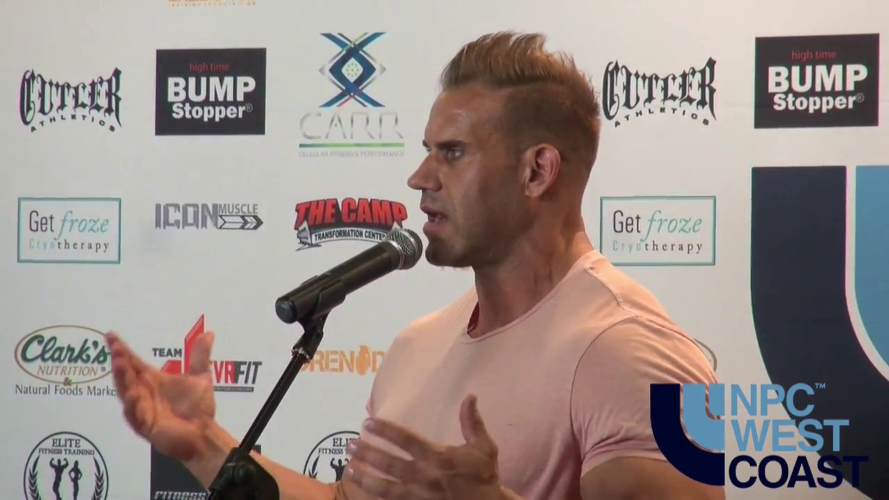 Jay Cutler Q&A at the 2017 NPC West Coast Classic