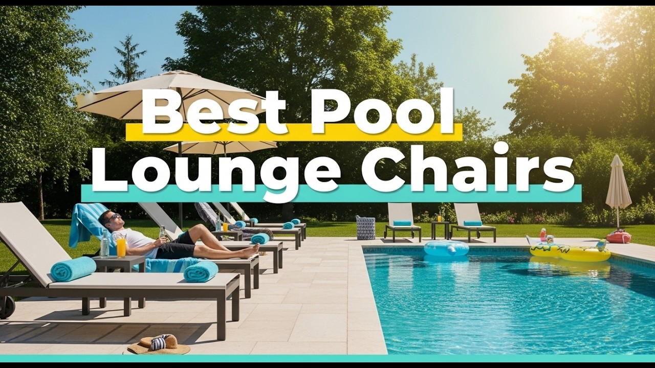 TOP 5 Best Pool Lounge Chairs 2026 | The Most Popular Pool Lounge Chairs And This Happened