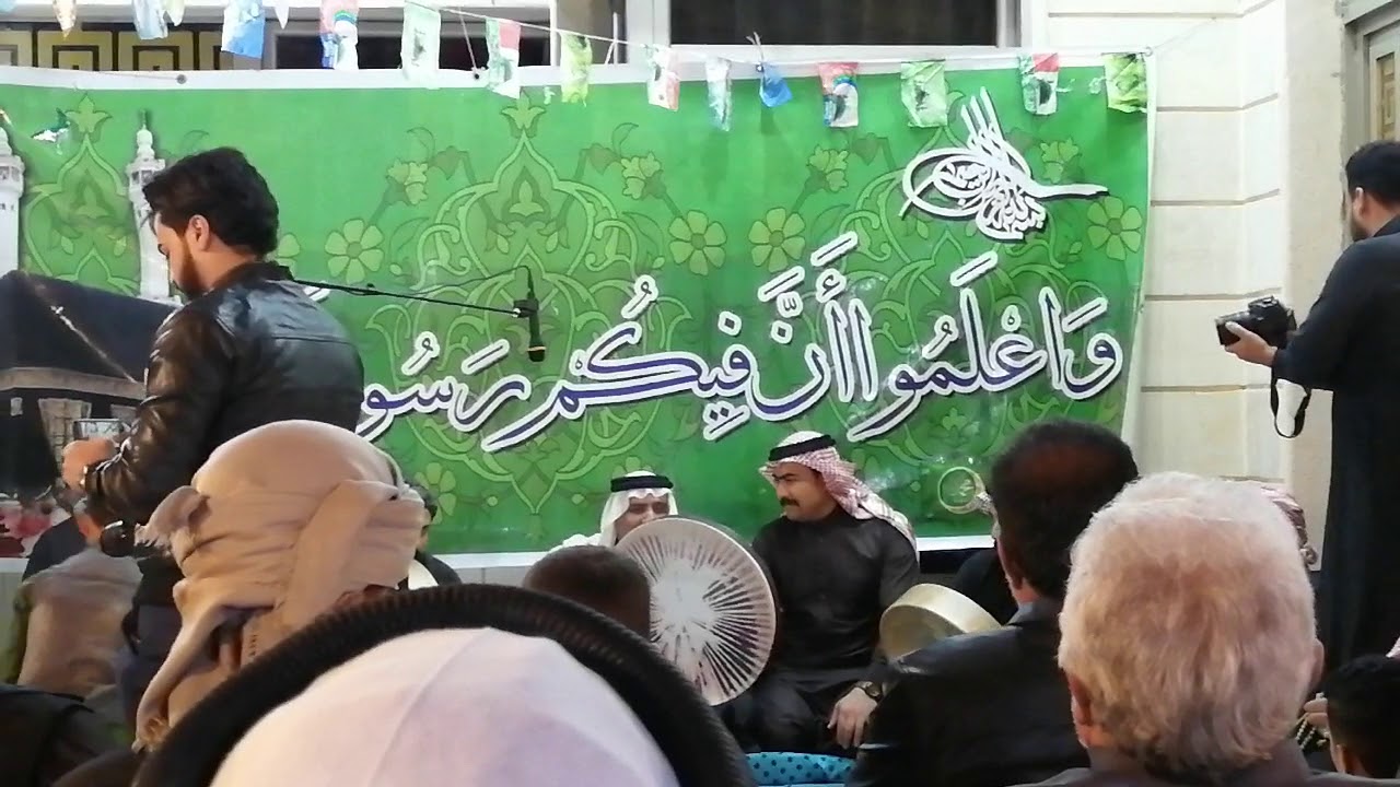 ذكر خليل الصلفيج شيخ المداحين