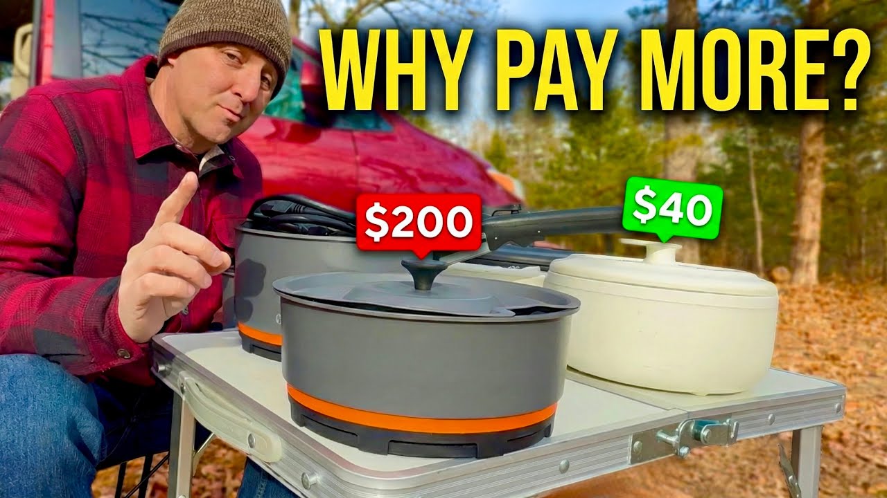DON’T Pay the “Camping Gear Tax!” | $40 vs $200 Kitchen Setup