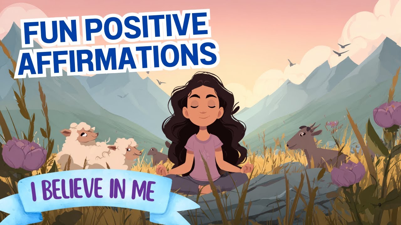 Animal Adventure Affirmations 🐘🦁 | Build Confidence & Kindness
