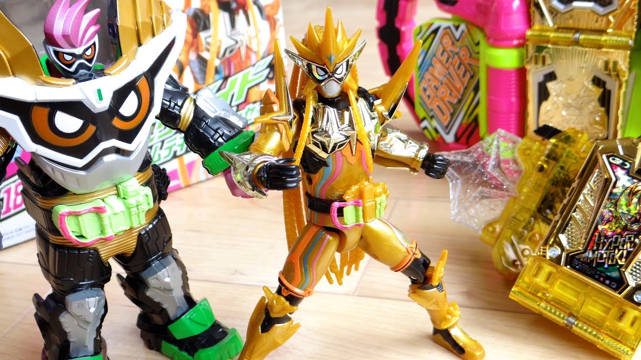 ハイパー大変身 & マックス大変身！LVUR18 仮面ライダーエグゼイド マキシマムゲーマー & ムテキゲーマーセット レビュー！