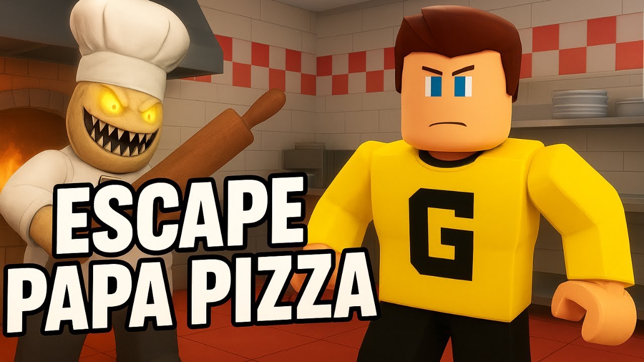 Roblox PAPA PIZZA Extreme Escape☠️😨 | Roblox | Galib's Zone