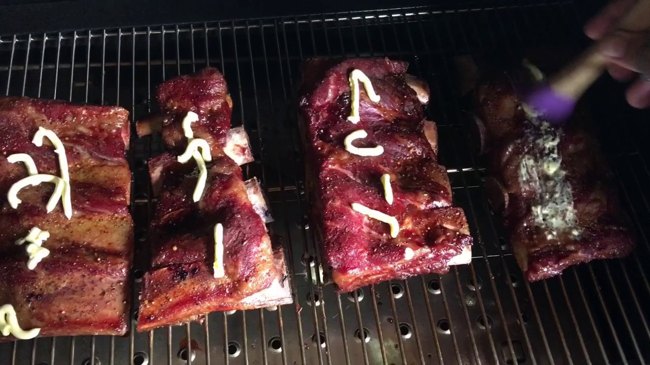 Beef Back Ribs On The Green Mountain Daniel Boone Pellet Smoker