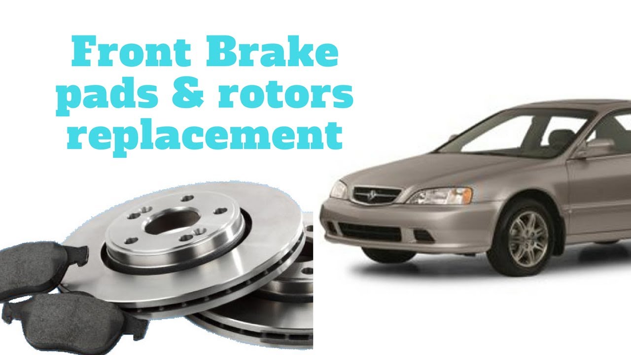 Change front brake pads and rotors. Acura TL