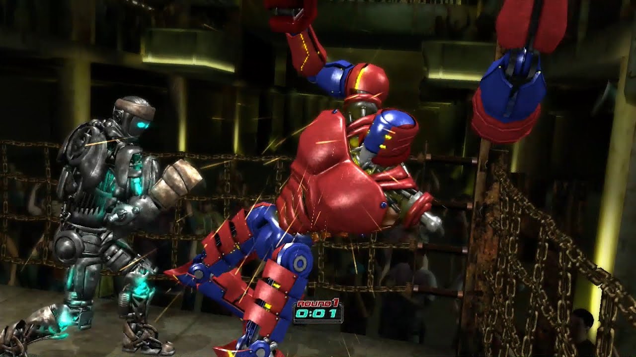 REAL STEEL THE VIDEO GAME - REVENGE FOR MY BROTHER (ATOM vs NUMMSKULL)