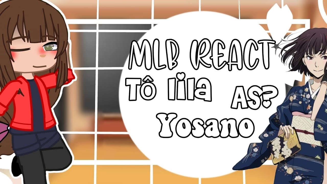 Mlb react tô Lila as Yosano 🇧🇷🇺🇲 Bungou stray dogs x mlb Lila AU lesbian.