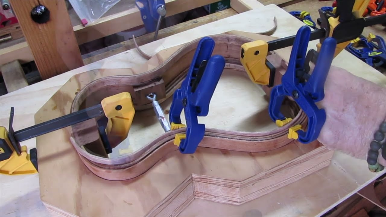 The Ruby Ukulele, Building the Body -  Episode 2