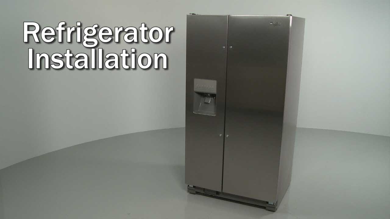 Whirlpool Refrigerator Installation (Model WRS325FDAM)