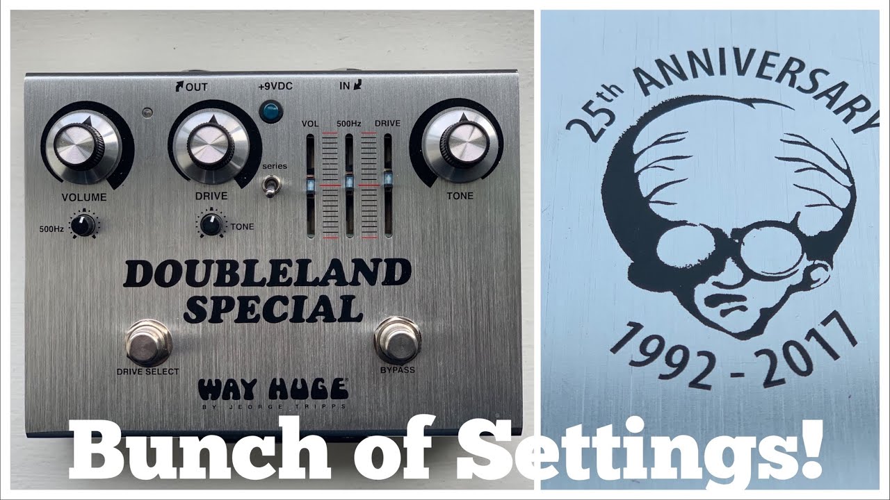 Tweaking the Ultra Versatile DOUBLELAND Special OVERDRIVE Pedal!