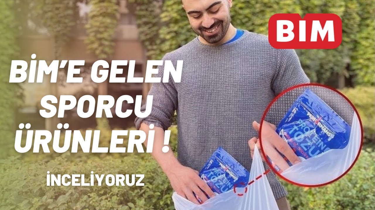 BİM SPORCU PROTEİN ÜRÜNLERİNİ İNCELİYORUZ! (Paramıza Değdi mi)