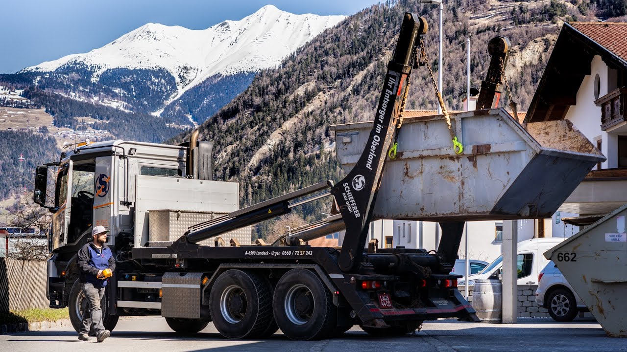 Containerdienst - Brutal schnell, flexibel & verl&auml;sslich - Entsorger Tirol