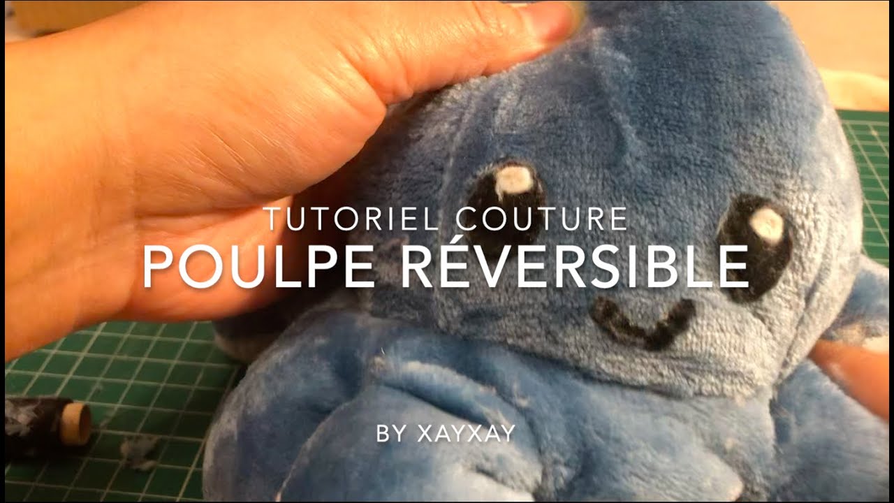 TUTO Couture - Doudou Poulpe Réversible