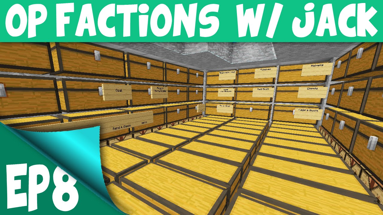 Minecraft OP Factions Server EP8 w/ Jack 