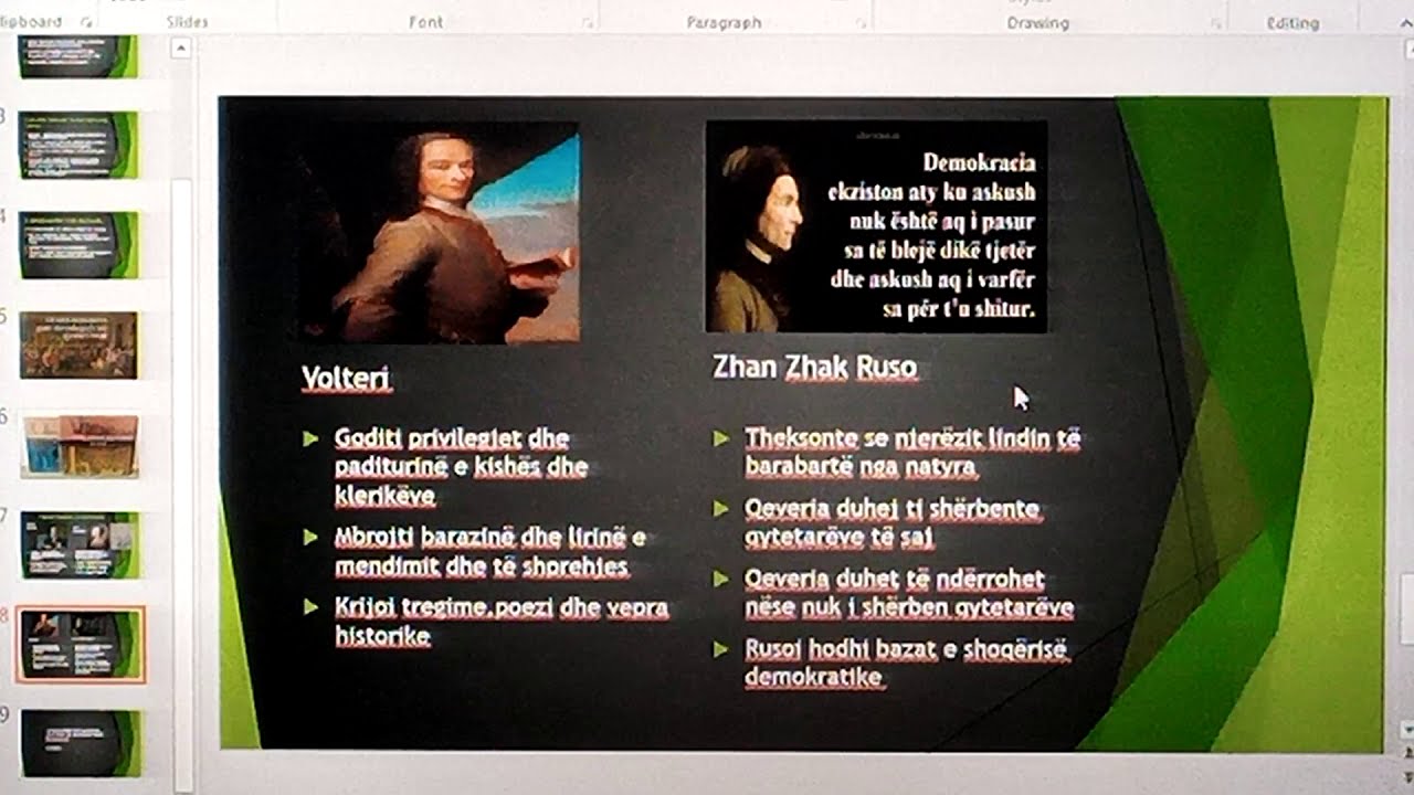 Iluminizmi klasa VII