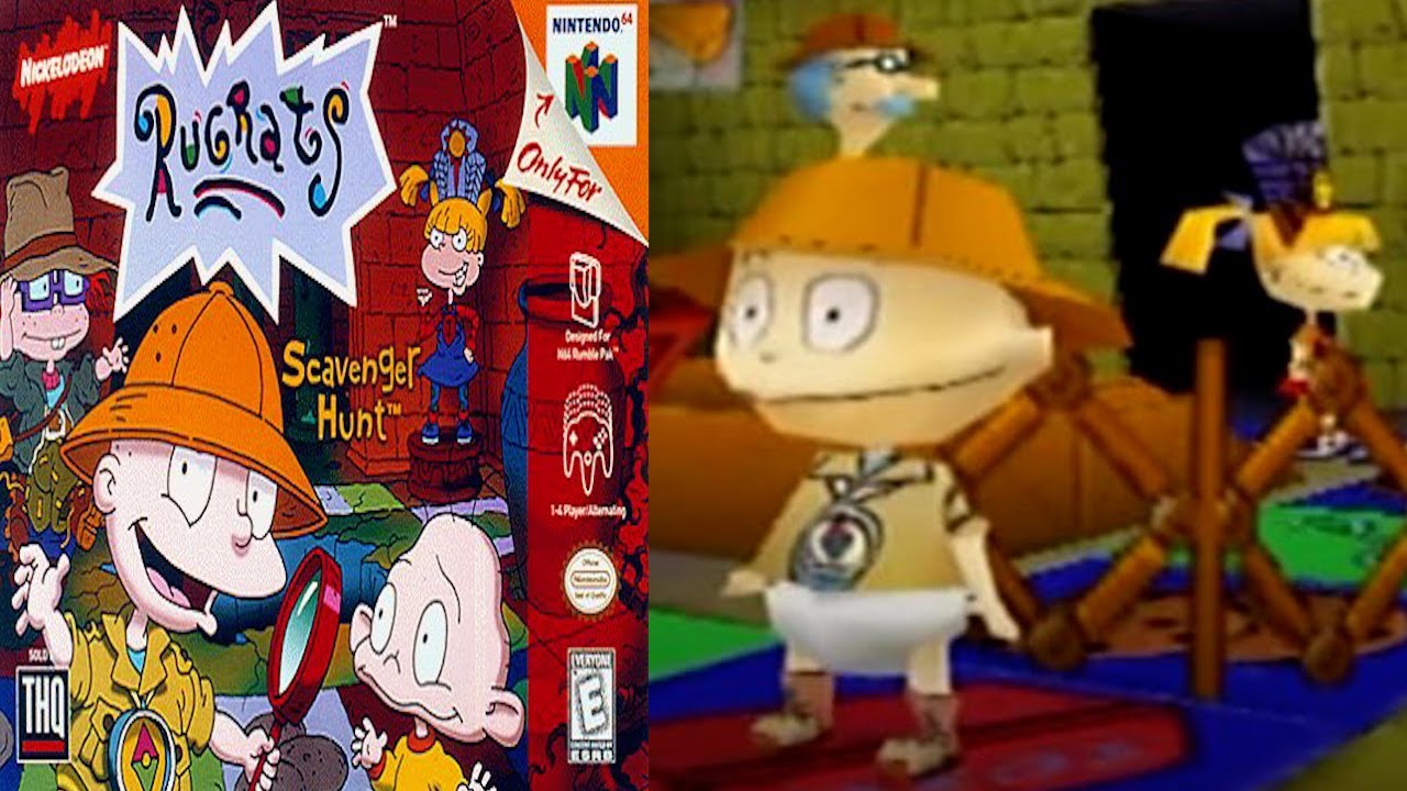 Rugrats: Scavenger Hunt [15] N64 Longplay