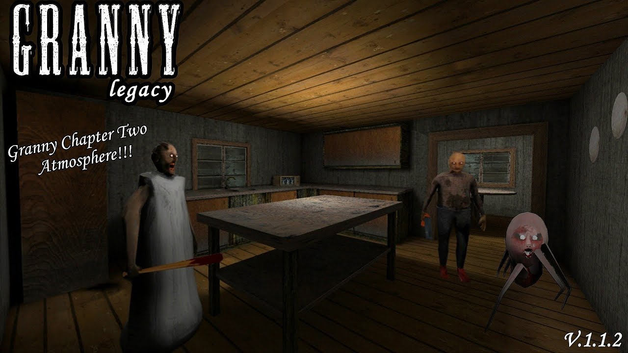 Granny Legacy V.1.1.2 With Granny Chapter Two Atmosphere Full Gameplay!!! 